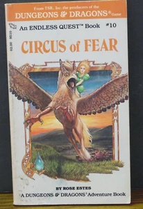 Dungeons and Dragons Endless Quest Book 10 - Circus of Fear - 1983 Vintage - Picture 1 of 7