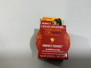 Cream of Nature Argan Oil Perfect Edges Dark Brown 2.25 oz (63.7 g) - Picture 1 of 2