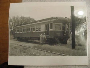 Jay Williams Collection WCF&N McGuire-Cummings Streetcar Photograph 1954 8"x10" - Picture 1 of 5