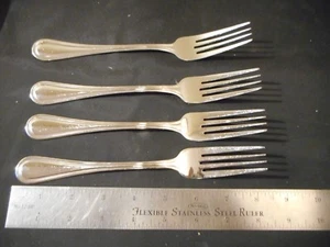 4 Towle Stratford pattern dinner forks stainless steel - Bild 1 von 4
