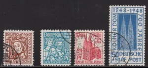 Alemania Scott # B298 - B301 ~ Juego de 4 ~ Usado - Imagen 1 de 1