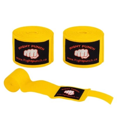 Professional Boxing Hand Wraps for Training Muay Thai, MMA, Kickboxing, Gym - Image 1 of 3