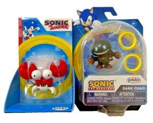 CRABMEAT & DARK CHAO Sonic The Hedgehog 2.5" Action Figures - Picture 1 of 1