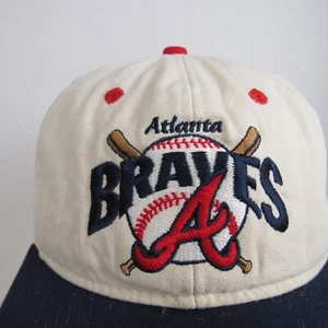 VTG Atlanta Braves MLB Embroidered Louisville #1 Apparel Snap Back Made in USA - Picture 1 of 10