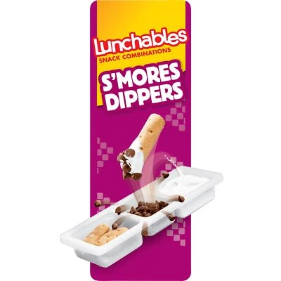 Paquete de bocadillos Lunchables S'mores Dippers con palitos de miel Graham (chocolate con leche... Foto 1 de 4