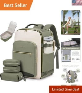 40L Travel Backpack for Women & Men, Large Carry on Backpack for Airplanes wi... - Picture 1 of 11