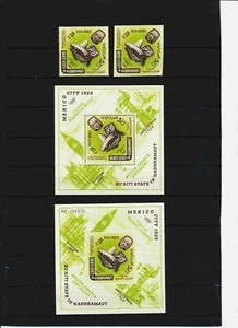 ADEN Qu'aiti State 1966 OLYMPICS, $170, Cpl Superb MNH/** Perf+Imp Sets + Sheets - Picture 1 of 1