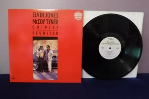 Elvin Jones McCoy Tyner Quintet, Reunited, 1986 Black-Hawk BKH 521 Jazz Promo - Picture 1 of 4