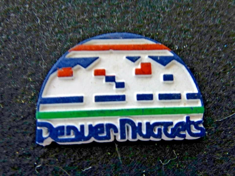 VINTAGE NBA DENVER NUGGETS FRIDGE MAGNET STANDING BOARD OLD SCHOOL LOGO Cover