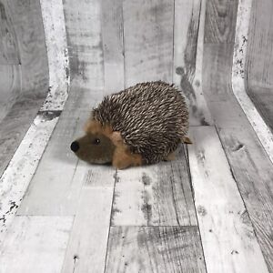 Living Nature Small Hedgehog Realistic Soft Cuddly Toy Brown