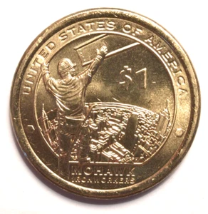 2015-D Sacagawea Dollar Uncirculated From Original Roll - Picture 1 of 2
