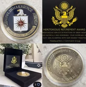 Moneta sfida Central Intelligence Agency (CIA) con premio pensione - Foto 1 di 6