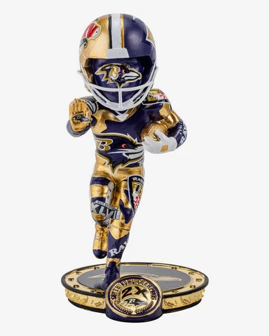 Baltimore Ravens Commemorative Super Bowl Bobblehead NFL Football Cover