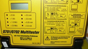 Multitester BEHA Unitest 0701/0702 Gerätetester - Bild 1 von 4