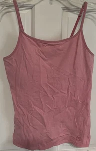 Vintage Limited Too Cami Top Girls Size 16 Salmon Pink Built In Bra Straps Adjus - Picture 1 of 5