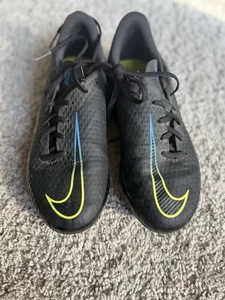 Nike Phantom GT Soccer Cleats Black Boys Size 3 - Picture 1 of 4