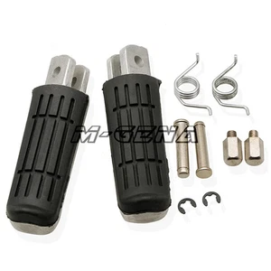 For FZ400 FZ6R XJR400 YZFR1 XJR200 XJR1300 BT1100 MT07 Front Footrests Foot pegs - Picture 1 of 5