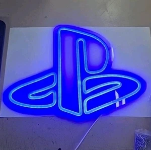 Playstation Game Room Man Cave Shop Store Home Decor Light Neon Sign - Picture 1 of 7