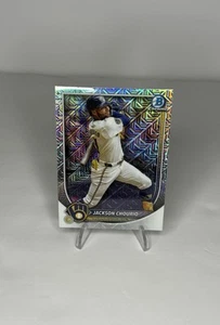 JACKSON CHOURIO - 2025 Bowman Cromo | Mega Caja CERVECEROS REFRACTOR MOJO - Imagen 1 de 2
