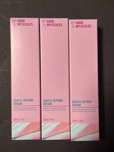 3x Good Molecules Gentle Retinol Cream For All Skin Types 1 oz New in the box - Picture 1 of 5
