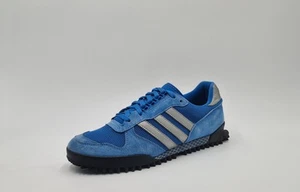 *TOP* 2011 Adidas Marathon TR Retro Blau UK 10,5 / EUR 45 1/3 - Picture 1 of 4