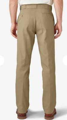 NUEVO Pantalones Dickies Hombre’s 874 Ropa de Trabajo Tostado Caqui Ajuste Original 38x30 Foto 1 de 4