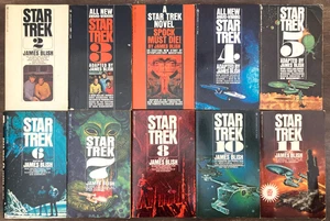 Star Trek The Original Series by James Blish Lot # 2-8 10 11 +Spock Must Die VGC - Picture 1 of 9
