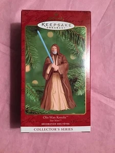 Hallmark Keepsake Ornament 2000 Star Wars Obi Wan Kenobi Saber Jedi Knight 4th - Picture 1 of 1