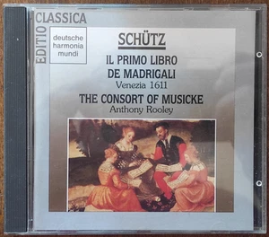 Schütz - Il Primo Book De Madrigali (Venedig 1611) - CD 1990 gebraucht sehr gut - Bild 1 von 2
