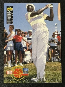 1994 Upper Deck Collector's Club - Michael Jordan #204 GOLF Basketball Card - Picture 1 of 3
