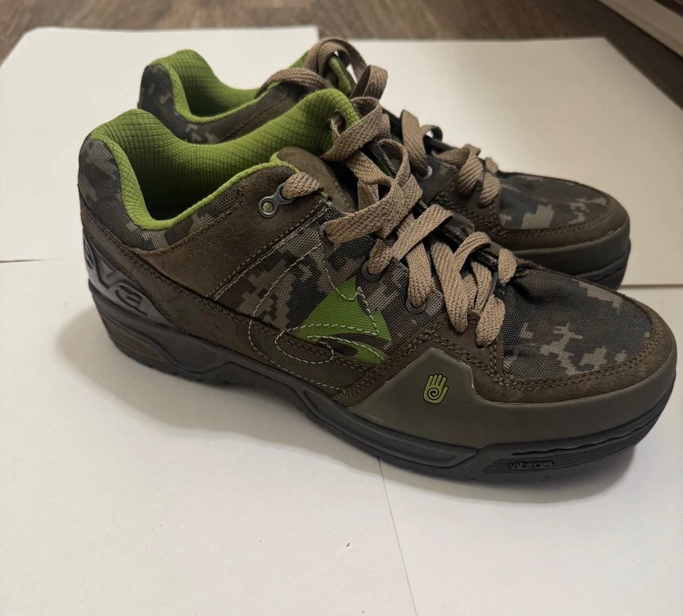 TEVA B-1 Edición Limitada Hombres Camuflados Impermeables Zapatos de Senderismo - Talla 10 - S/N 4117 Foto 1 de 4