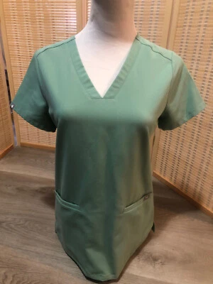 Blusa Médica de Enfermería FIGS Colección Técnica Verde 2XS XXS PO#1771 (H606) Foto 1 de 4