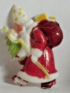 DE COLECCIÓN VIEJO MUNDO SANTA CLAUS PLÁSTICO NAVIDAD - Imagen 1 de 2