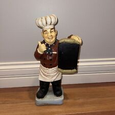Chef kitchen decor statue