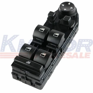Master Power Window Mirror Switch 61313414355 LHD Black For 2004-2010 BMW X3 E83 - Picture 1 of 9