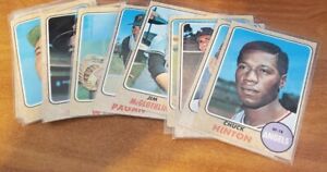 1968 Topps Baseball Cards - Commons
