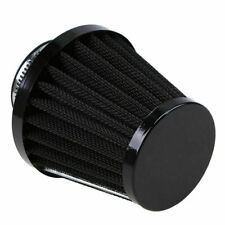 Pair 47mm/48mm/49mm Air Filter Intake Pod Cleaner fit Yamaha Motorcycle Black