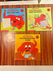 Clifford The Big Red Dog Bridwell Children Kids Book Lot Scholastic 90's Vintage