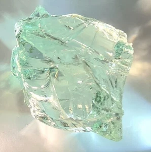 Andara Kristall Andara crystal Color Klar Teansparent Hauch Grün 1127g - Bild 1 von 19