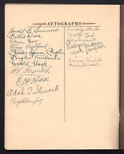 1929 CLARA BOW BILLIE DOVE C CHAPLIN HAROLD LLOYD DOUGLAS FAIRBANKS AUTOGRAPHS