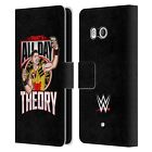 OFFICIAL WWE AUSTIN THEORY LEATHER BOOK WALLET CASE COVER FOR HTC PHONES 1