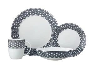 Maxwell & Williams 16 PC Dinner Set Kitchen Plates Side Plates Soup Bowls Mugs - Picture 1 of 11