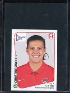 2019 Panini "World Cup" CHRISTINE SINCLAIR  #344 canada - Picture 1 of 2