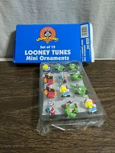 Looney Tunes - Set of 12 Mini Christmas Ornaments - New - Picture 1 of 5