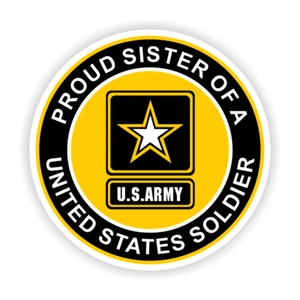 Orgullosa hermana de un soldado de los Estados Unidos coche vehículo imán - ENVÍO GRATUITO - Imagen 1 de 1