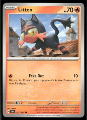 SV05: Temporal Forces #032/162 Litten - Image 1 of 2
