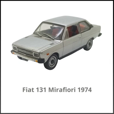 Modelo Starline Fiat 131 Mirafiori 3porte escala 1/43 de 1974 gris estático Foto 1 de 4