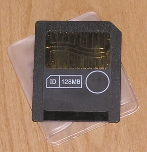 Olympus ID 128MB Smartmedia Smart Media SM M-128P Memory Picture Storage Card - Picture 1 of 2