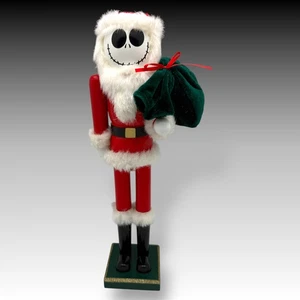 2016 Nightmare Before Christmas Santa Jack SKELLINGTON NUTCRACKER 13.5" Tall - Picture 1 of 6