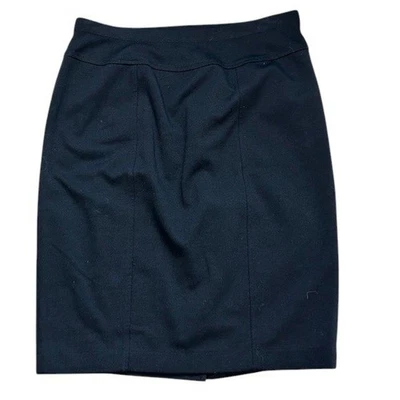 Falda lápiz Ellen Tracy negra carrera negocios oficina ropa mujer talla S Foto 1 de 4